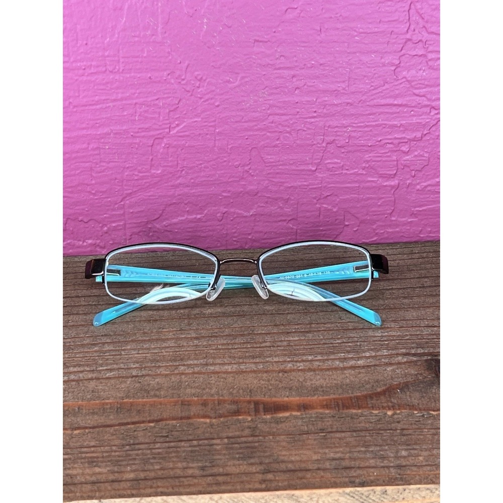 ADRIENNE VITTADINI AV6079 231-S‎ Brown Half Rim Eyeglasses Frame